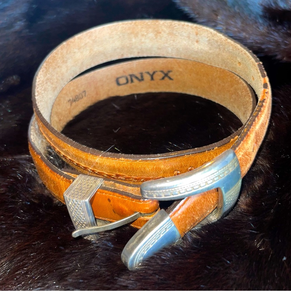 Western Onyx Belt - Vintage